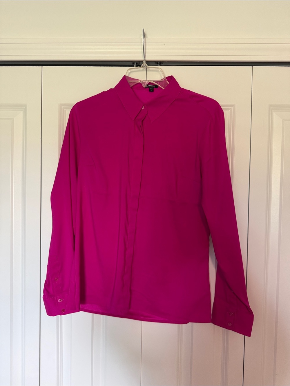 Express portofino button down shirt women’s small